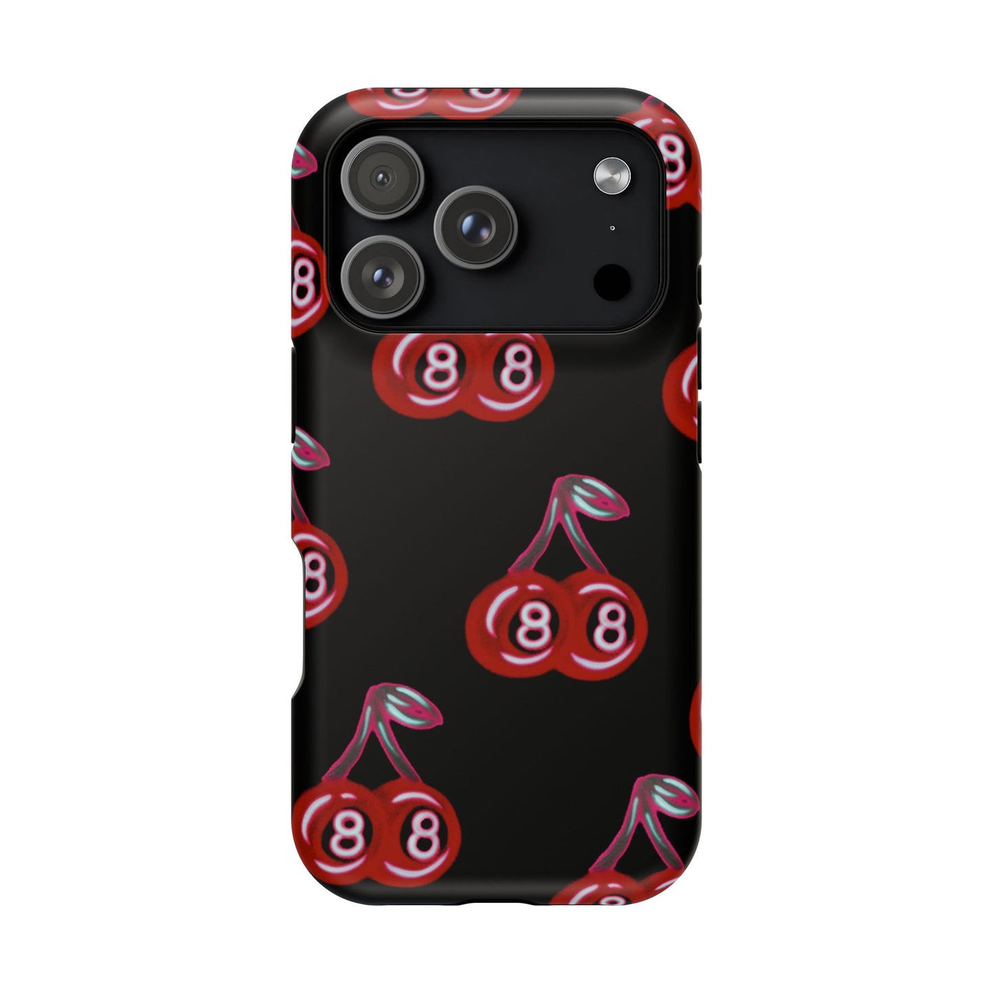 MagSafe „Cami Cherry“ Airbrush iPhone-Hülle