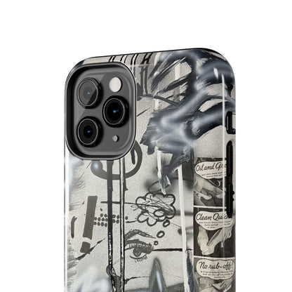 "monochrome mood" airbrush iPhone case