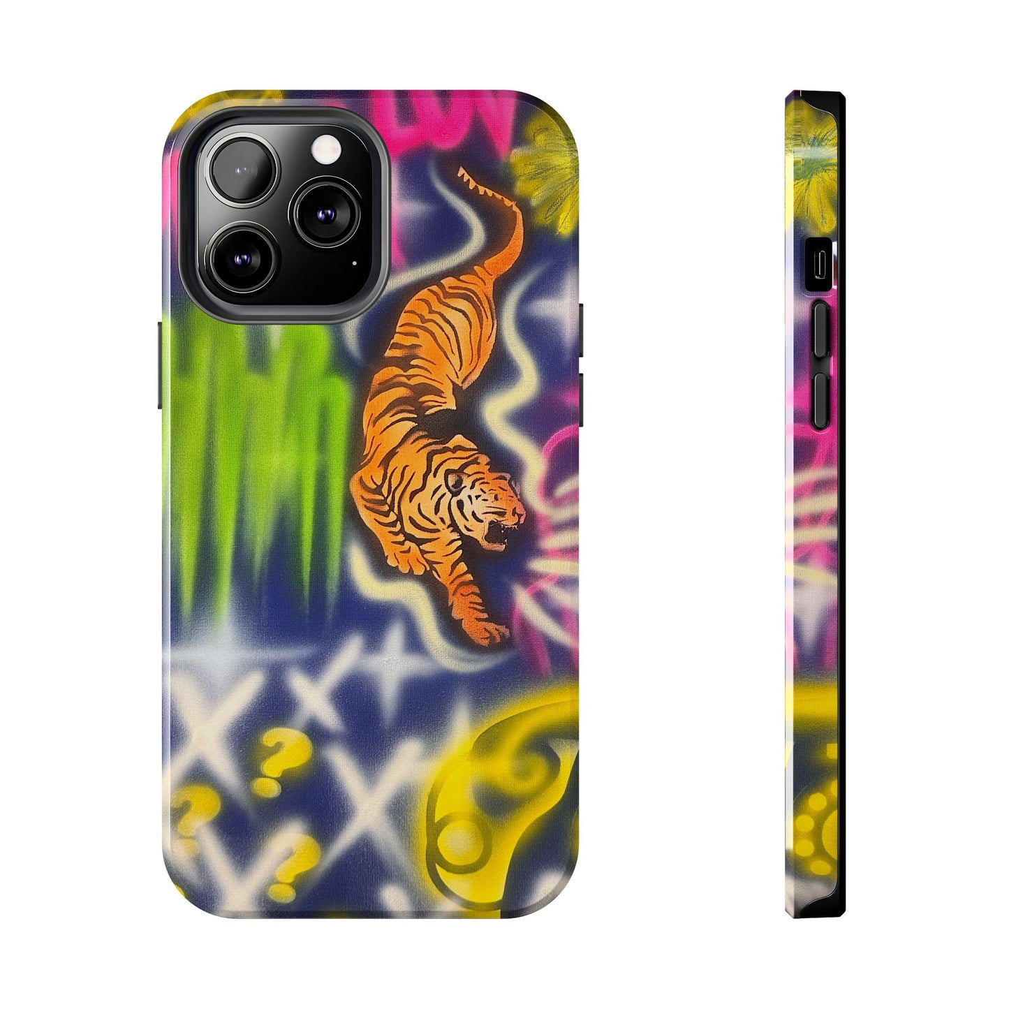 "mega luv" airbrush iPhone case