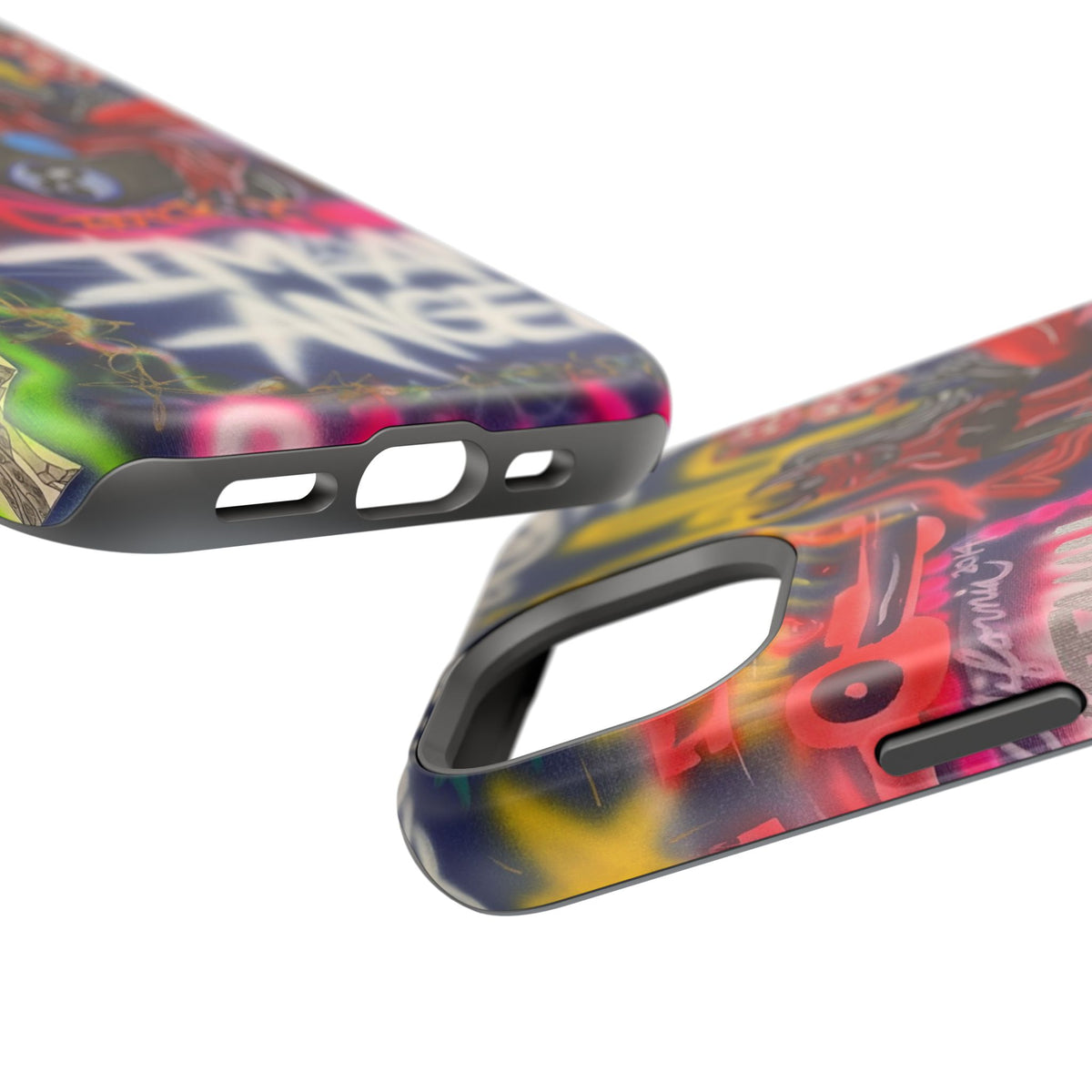 MagSafe "im an angel" airbrush iPhone case