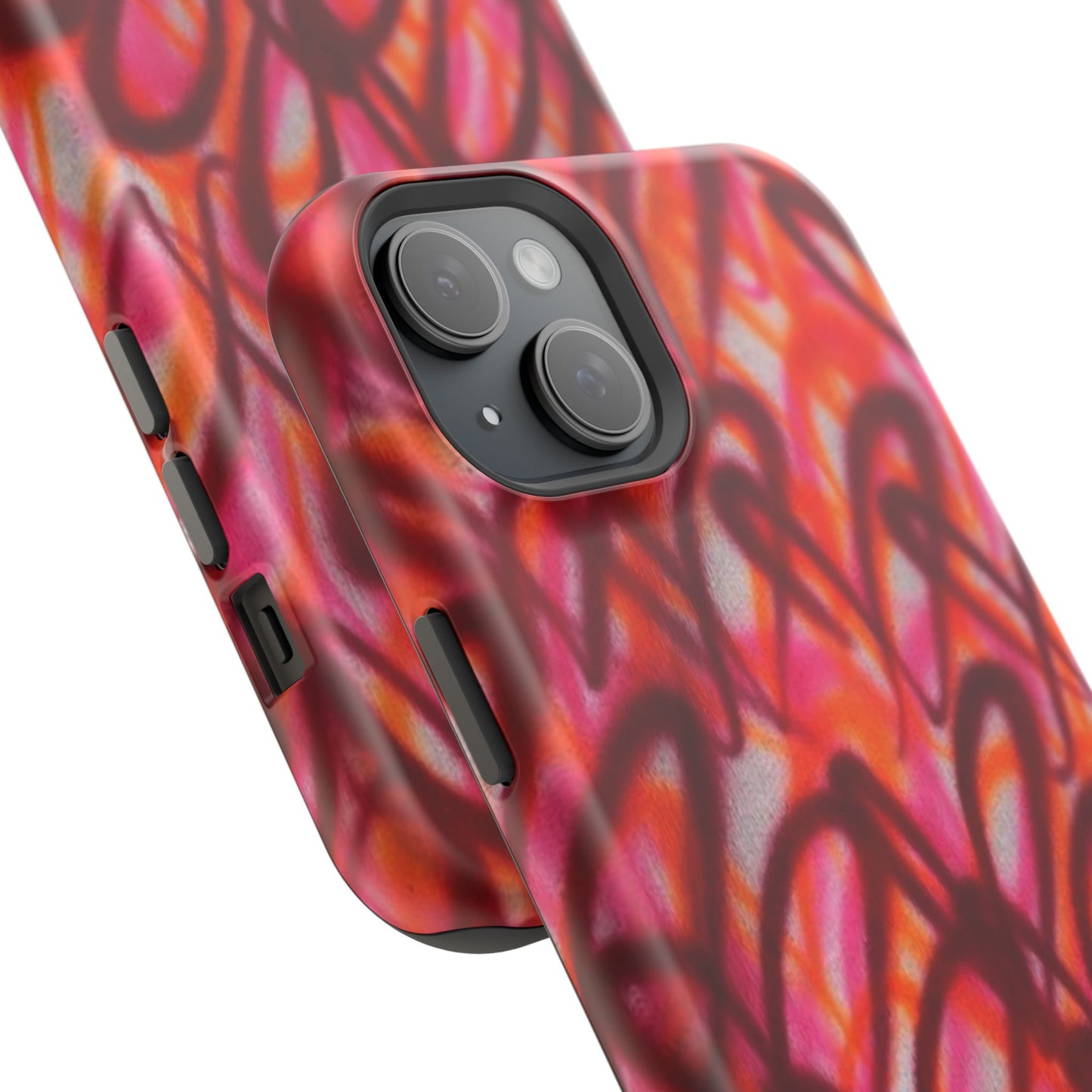 MagSafe „Graffiti Love“ Airbrush iPhone Hülle