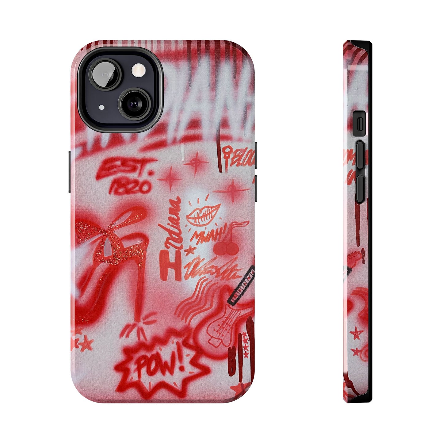 "indiana university" airbrush iPhone case