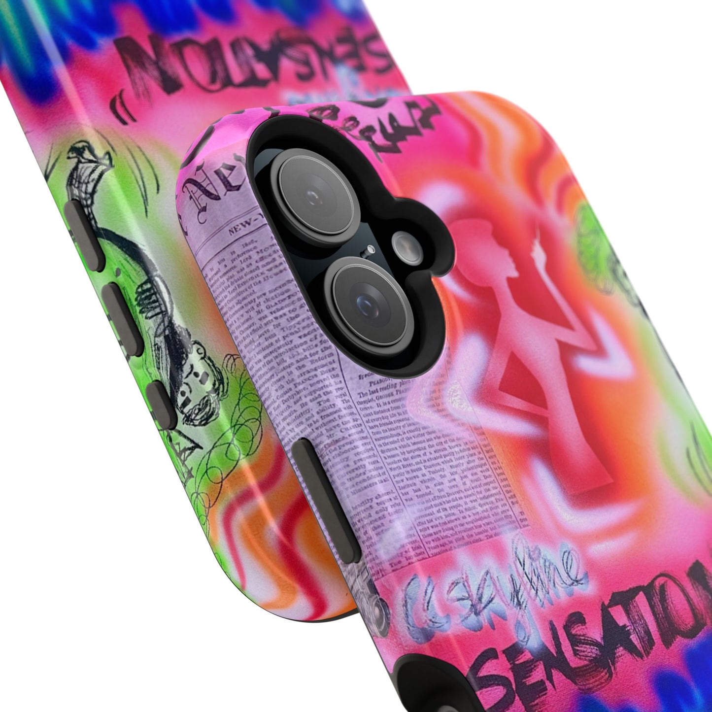 MagSafe "skyline sensation" airbrush iPhone case