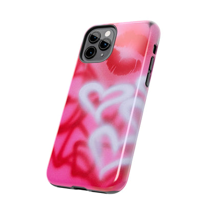 "romantic rush" airbrush iPhone case