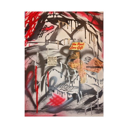 early access airbrush rolled print