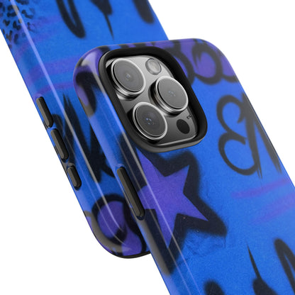 "infamous indigo" airbrush iPhone case