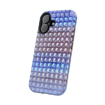 MagSafe "blue studs" airbrush iPhone case