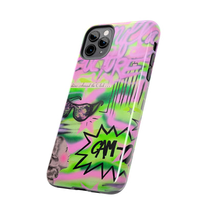 "green camo" airbrush iPhone case
