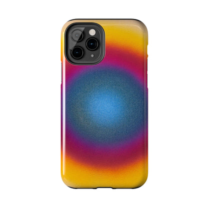 "blue raspberry aura" airbrush iPhone case