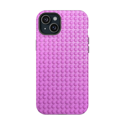 MagSafe "pink studs" airbrush iPhone case