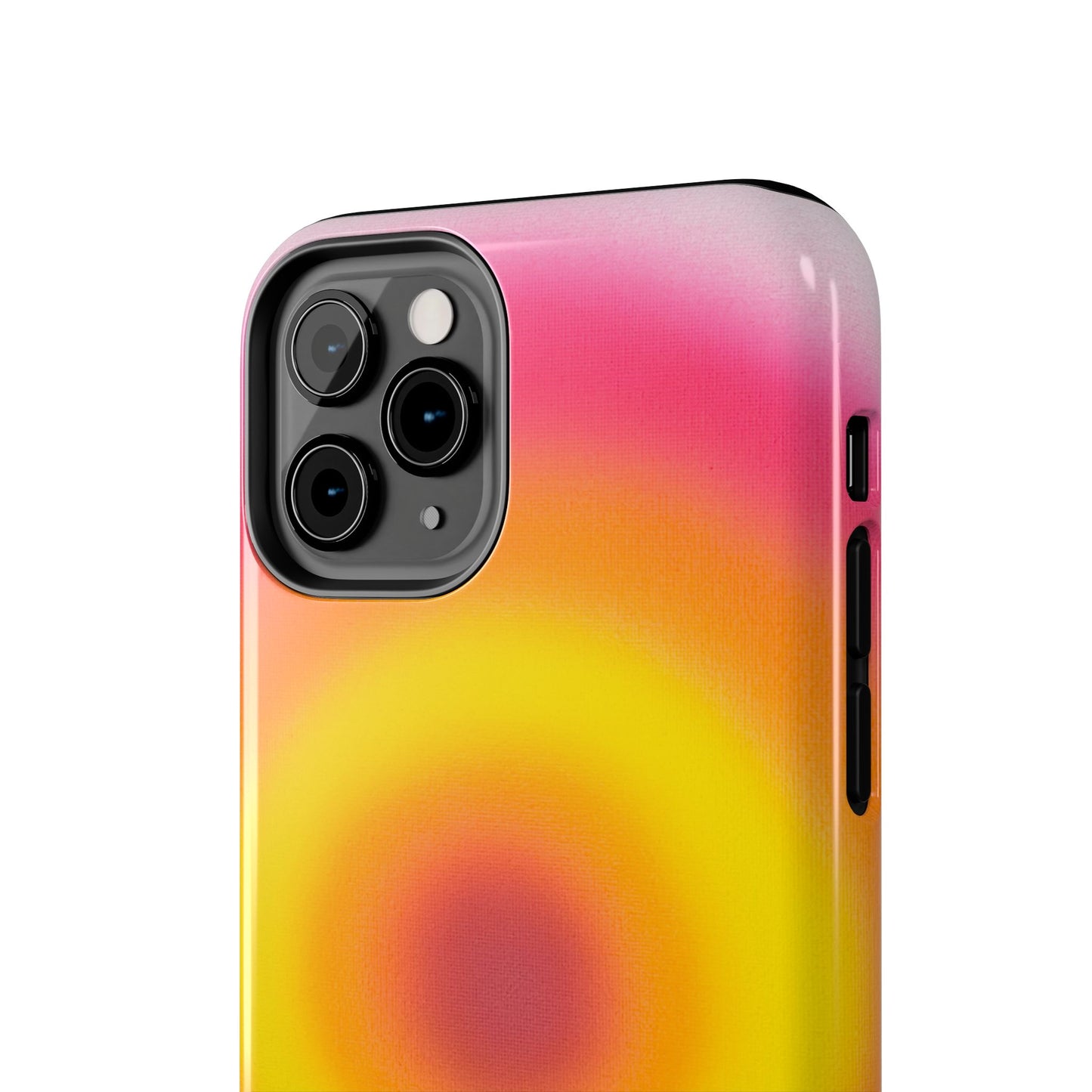 "pink lemonade aura" airbrush iPhone case