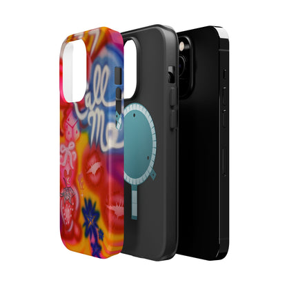 MagSafe "CALL ME!" airbrush iPhone case