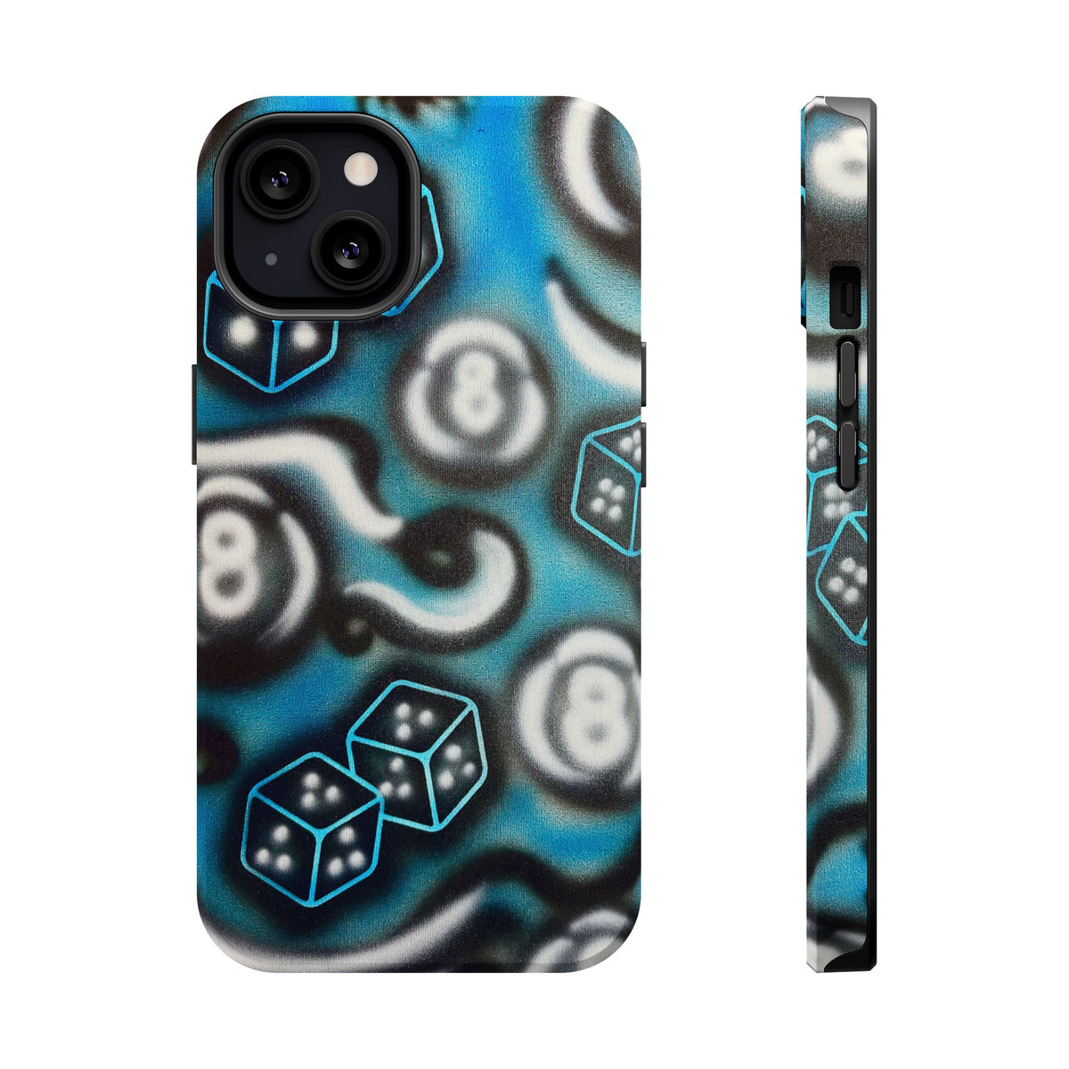 MagSafe "risk it!" airbrush iPhone case