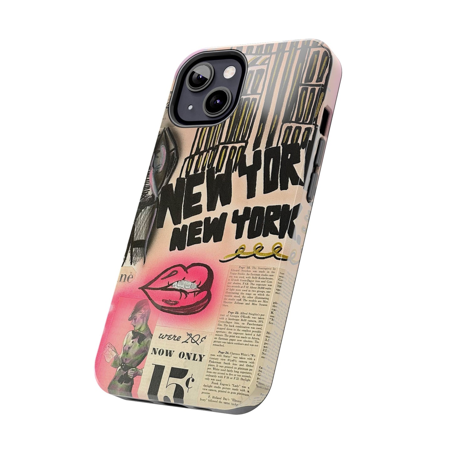 "new york, new york!" airbrush iPhone case