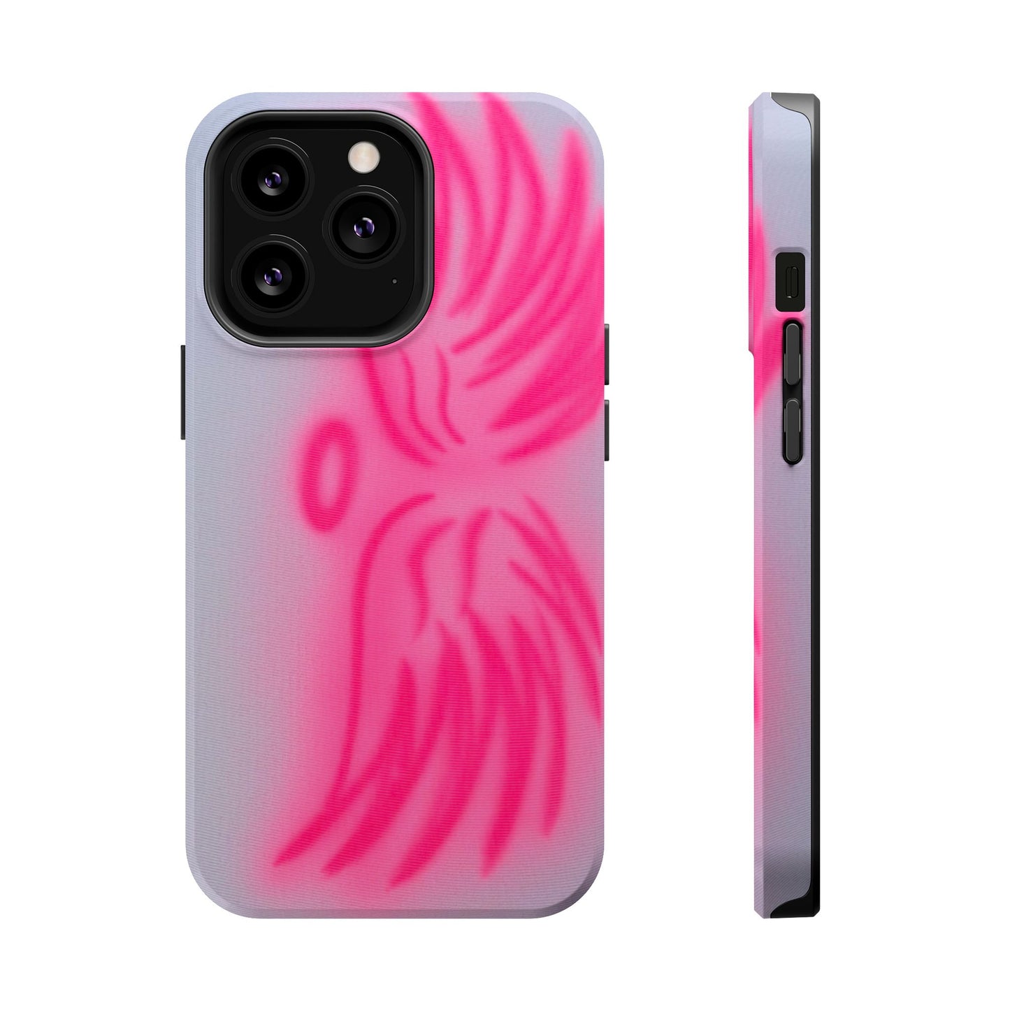 MagSafe "angel wings" airbrush iPhone case