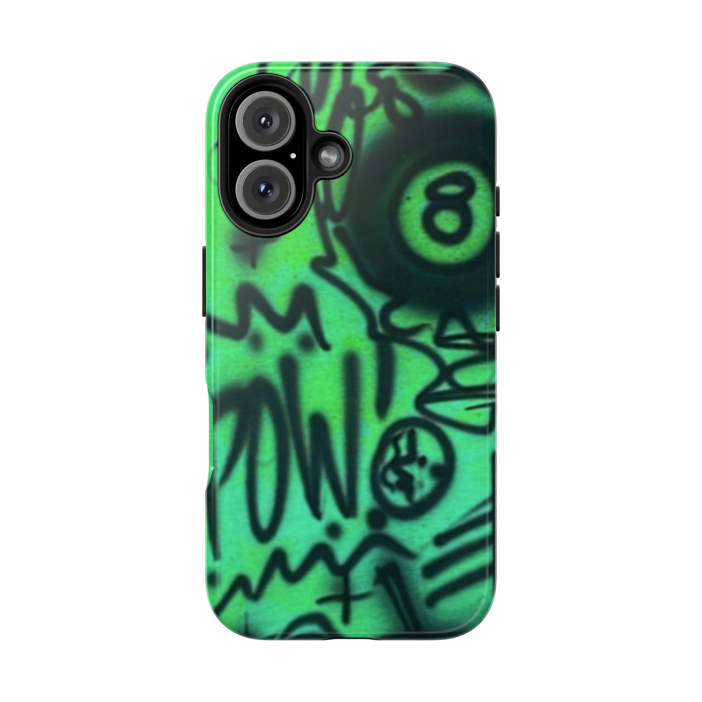"POW! "airbrush iPhone case