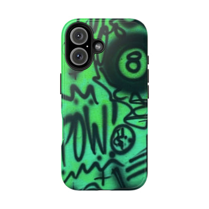 "POW! "airbrush iPhone case