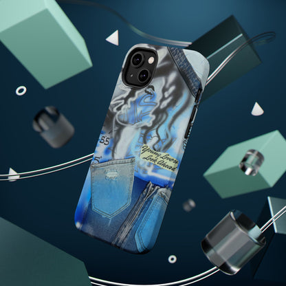 MagSafe "young lovers" airbrush iPhone case