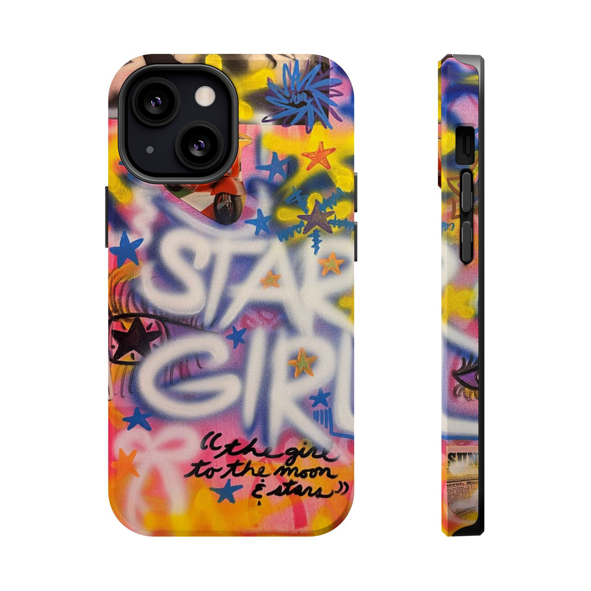 MagSafe "STARGIRL" airbrush iPhone case