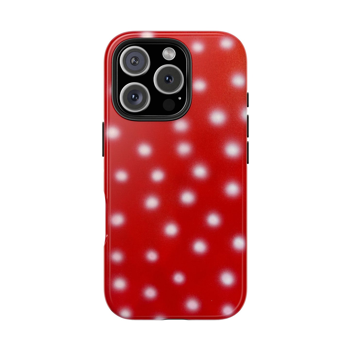 "cherry crush polka dot" airbrush iPhone case