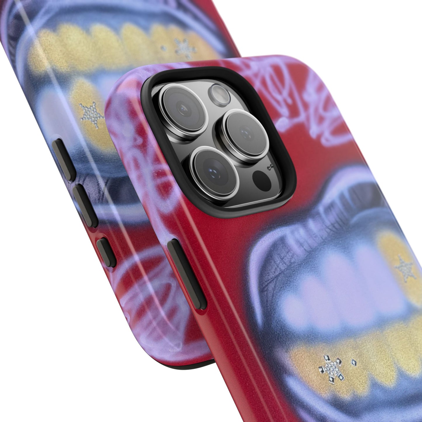 "tooth drip" airbrush iPhone case