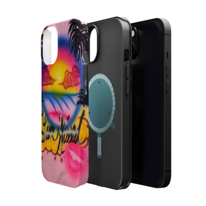 MagSafe "sunkissed" airbrush iPhone case