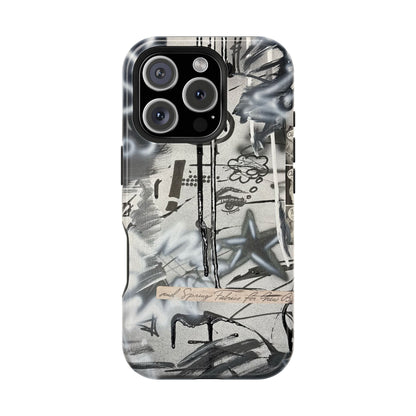 MagSafe "monochrome mood" airbrush iPhone case