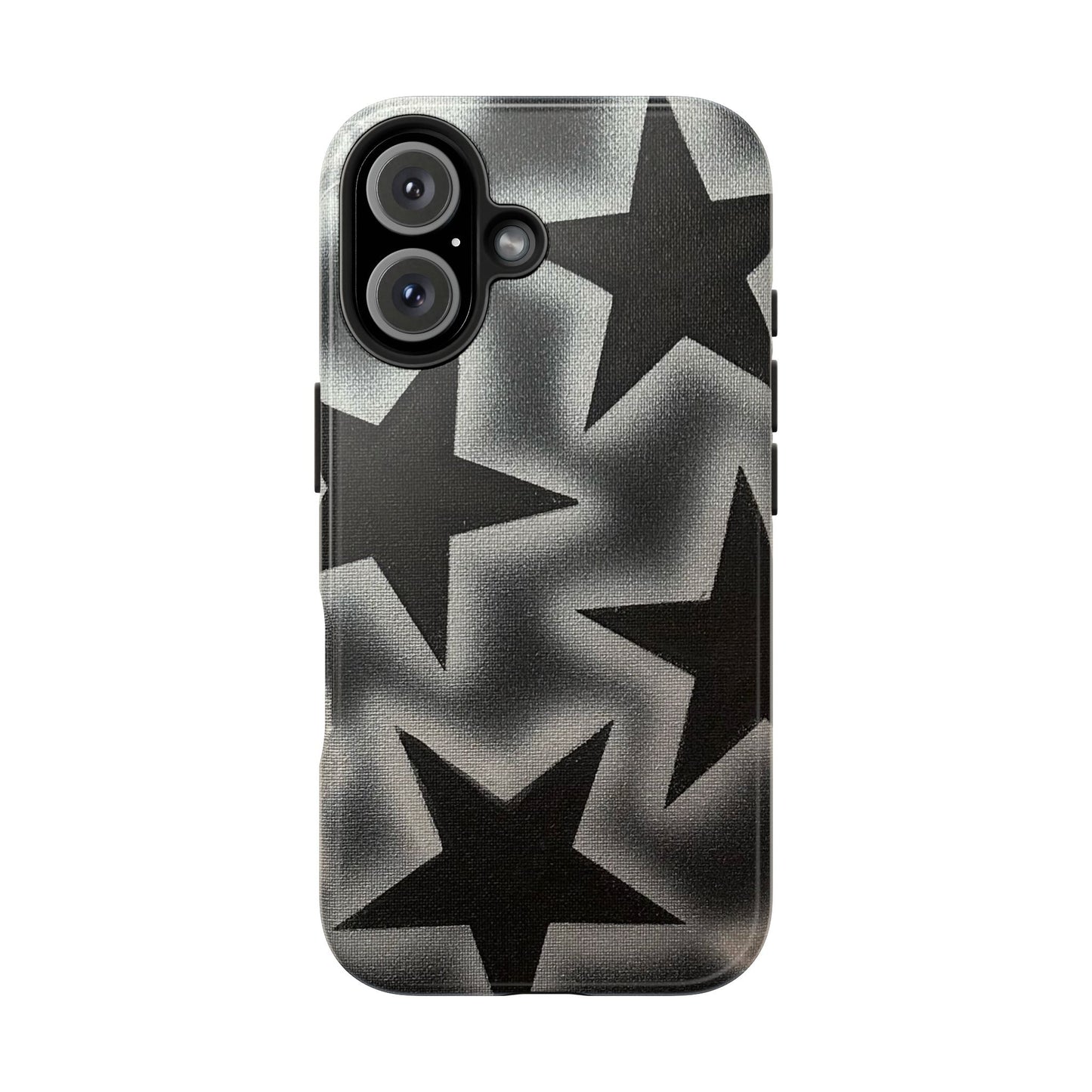 "chrome stars" airbrush iPhone case