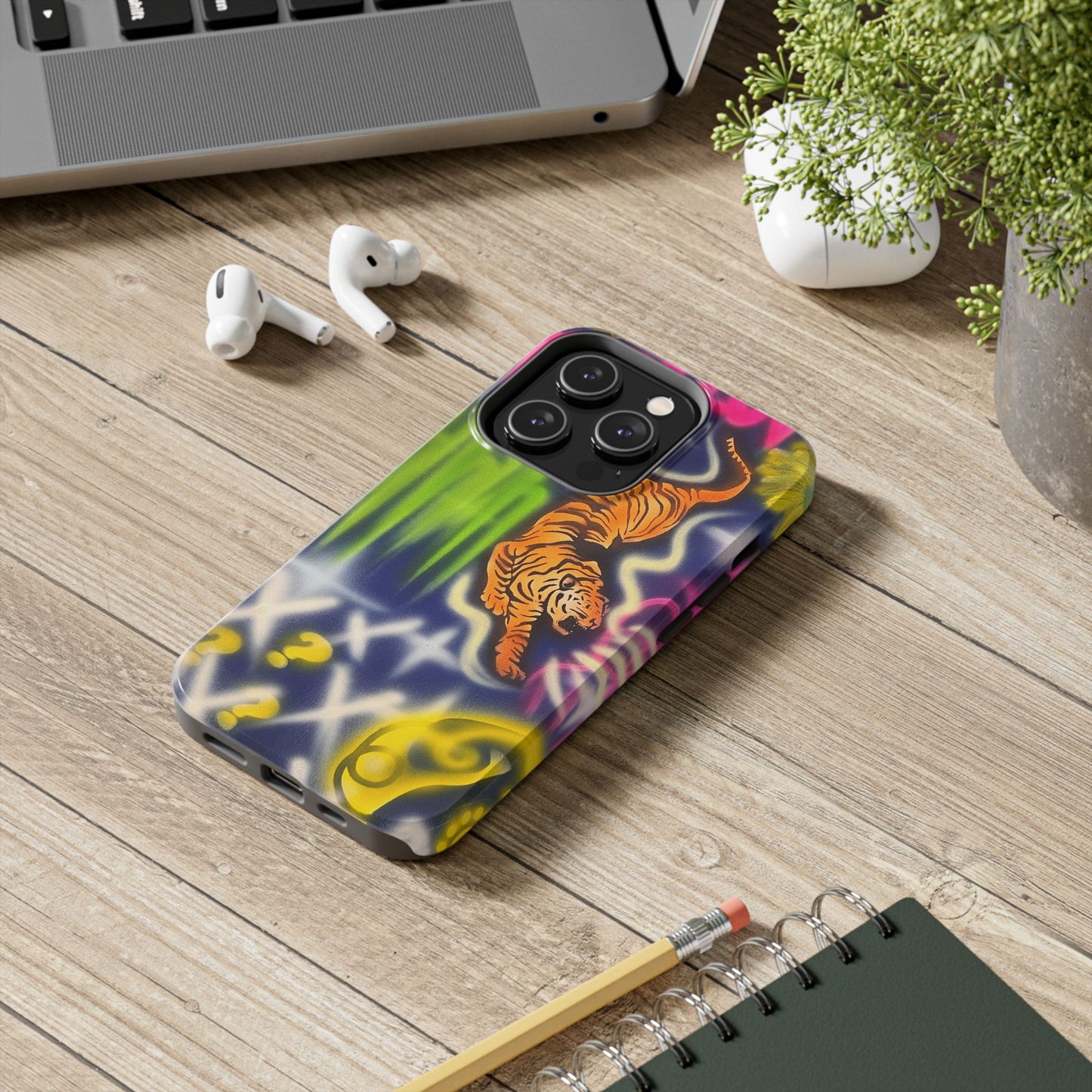 "mega luv" airbrush iPhone case