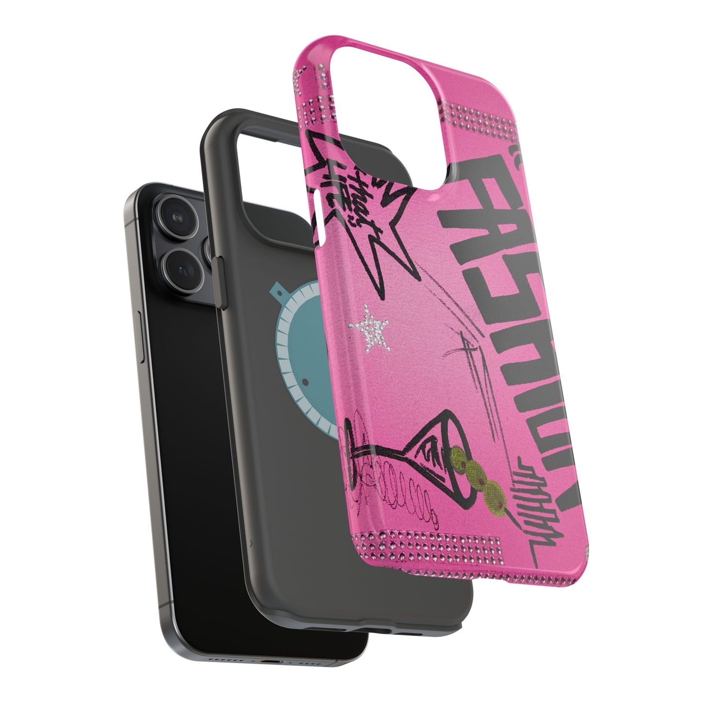 MagSafe "high fashion pt. 2" airbrush iPhone case