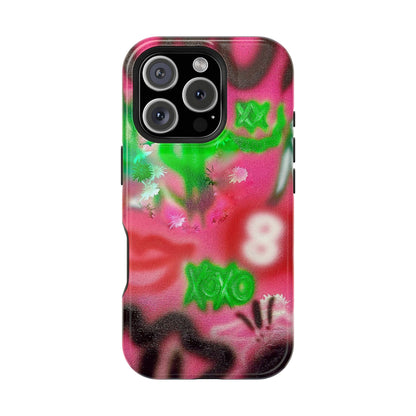 MagSafe "electr!c dreamz" Airbrush iPhone Hülle