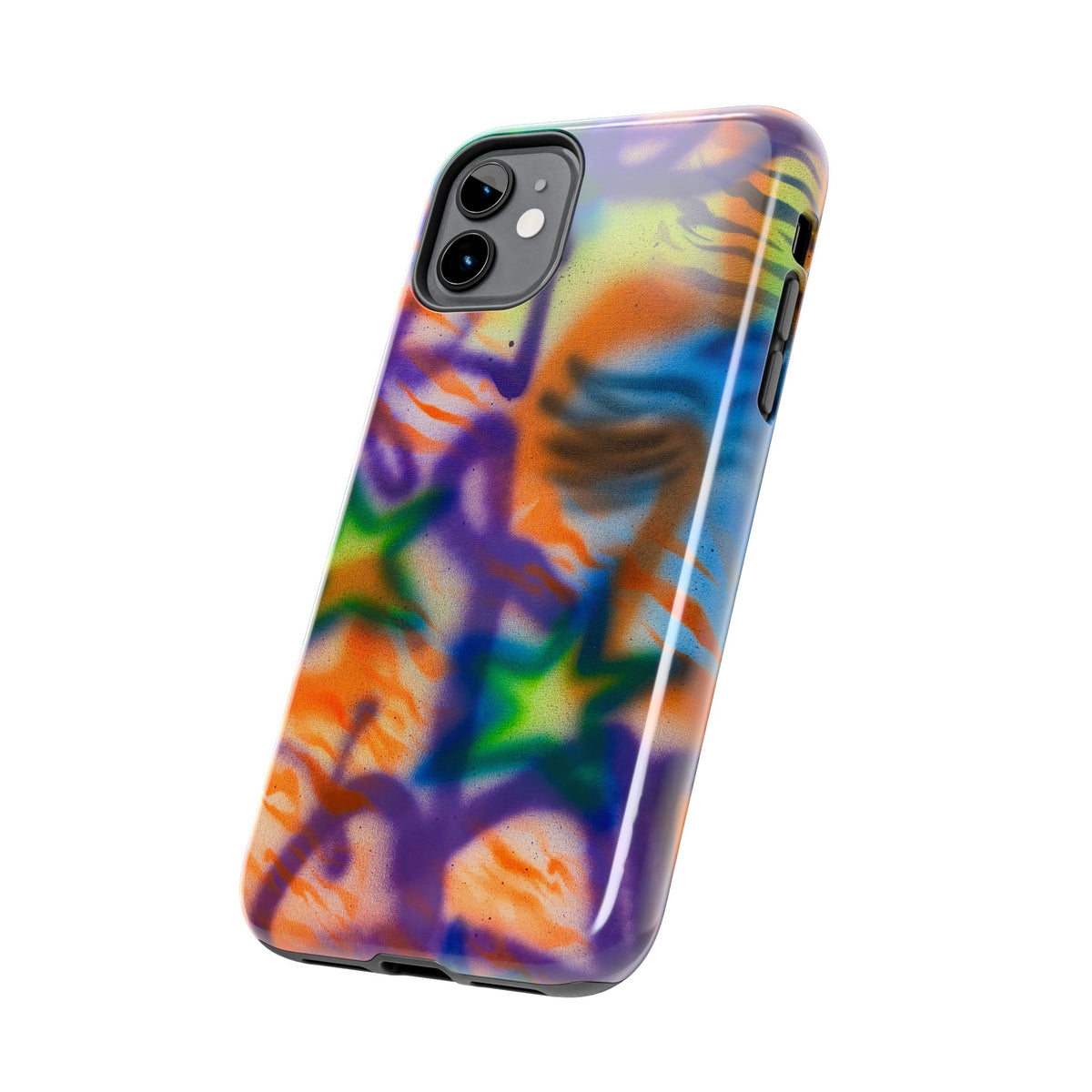 "streetwear angel" airbrush iPhone case