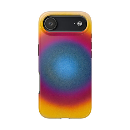 "blue raspberry aura" airbrush iPhone case