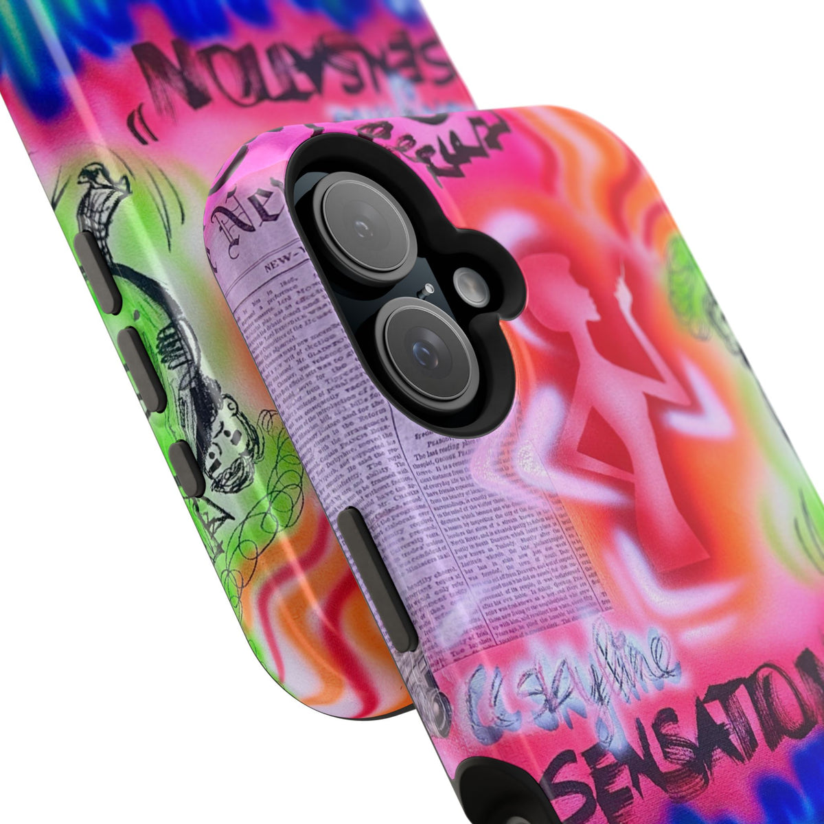 MagSafe "skyline sensation" airbrush iPhone case