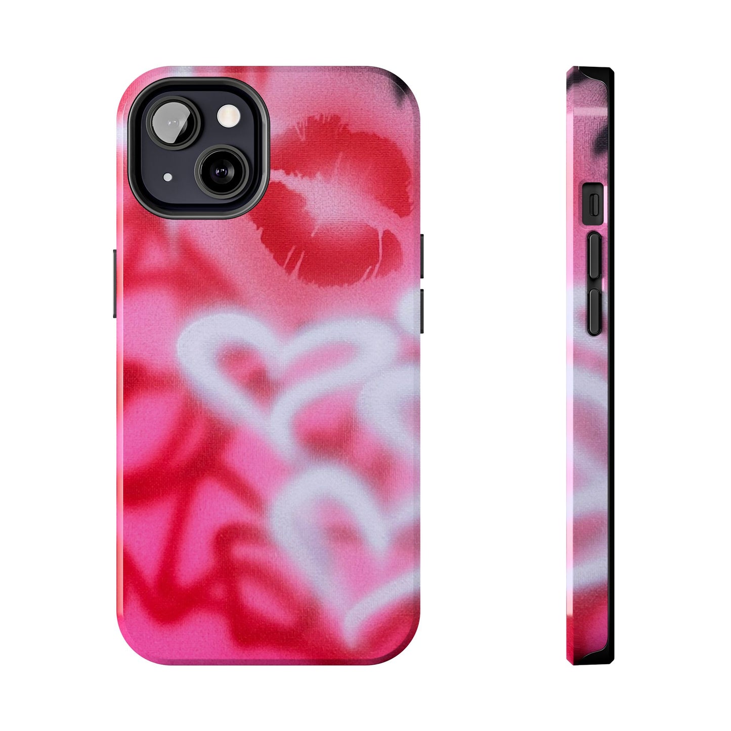 "romantic rush" airbrush iPhone case