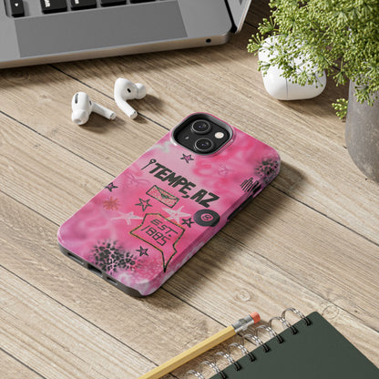 "tempe, az pt. 2" airbrush iPhone case