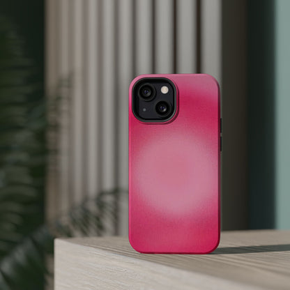 MagSafe "pinkberry" airbrush iPhone case