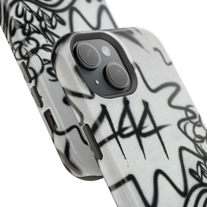 MagSafe „444“ Airbrush iPhone Hülle