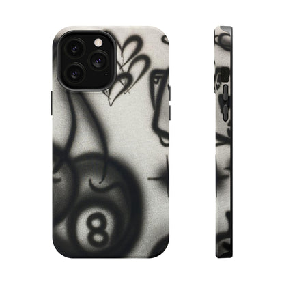 MagSafe "Hidden Ace" Airbrush iPhone Hülle