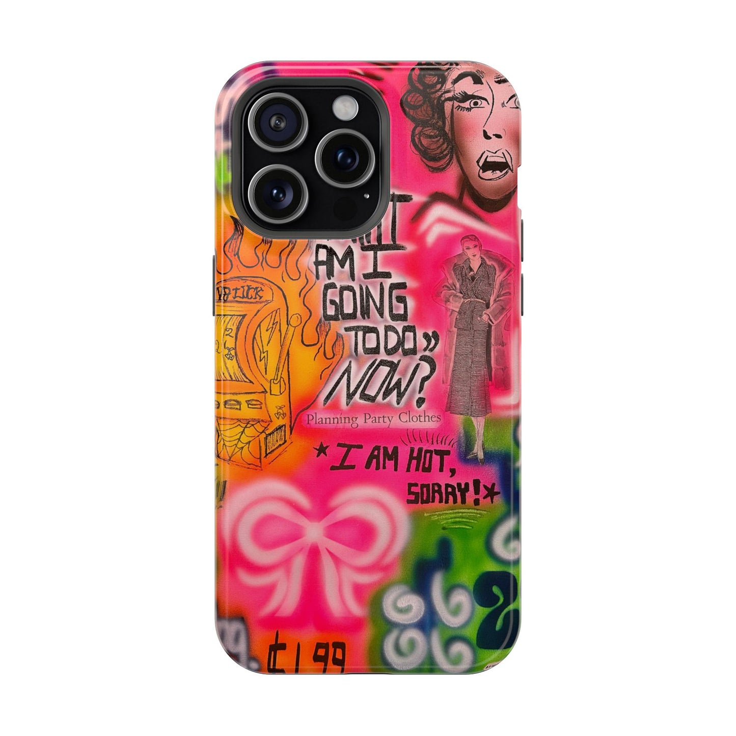 MagSafe „Pech gehabt“ Airbrush iPhone-Hülle