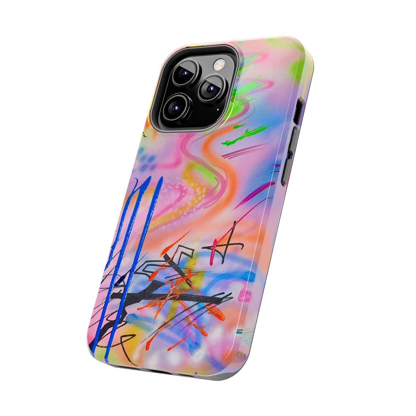 "neon haze" airbrush iPhone case