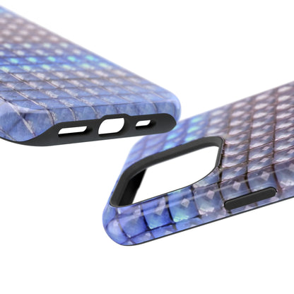 MagSafe "blue studs" airbrush iPhone case