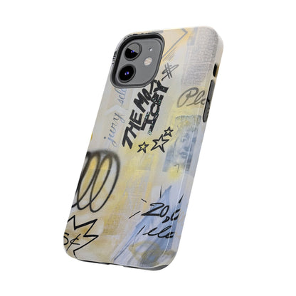 "golden glacier" airbrush iPhone case