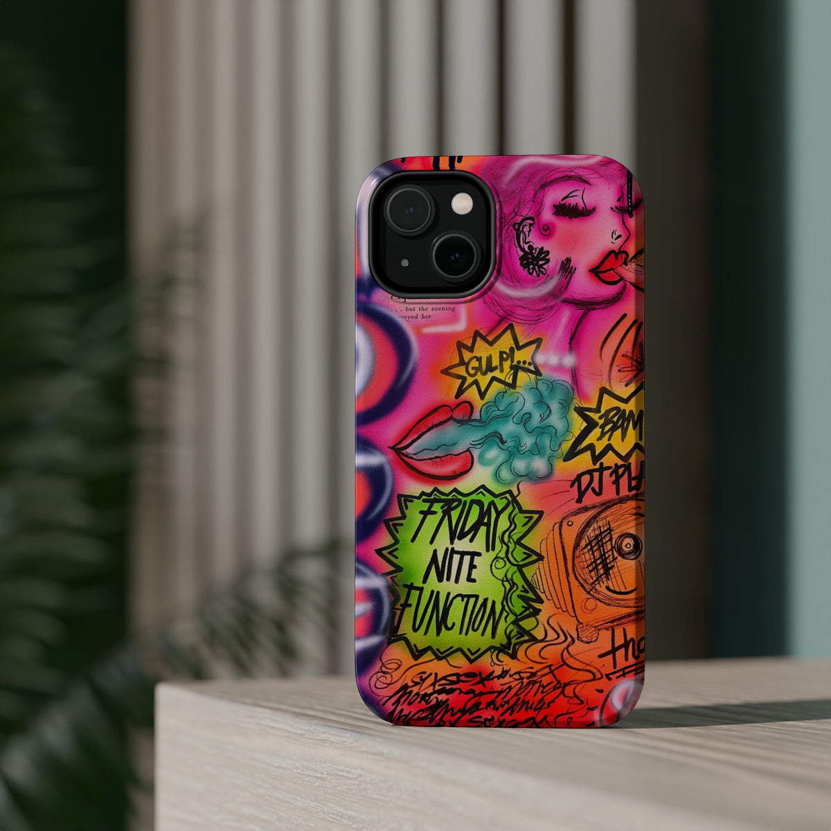 MagSafe „Vegas Ventures“ Airbrush iPhone-Hülle