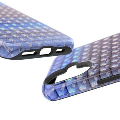 MagSafe "blue studs" airbrush iPhone case