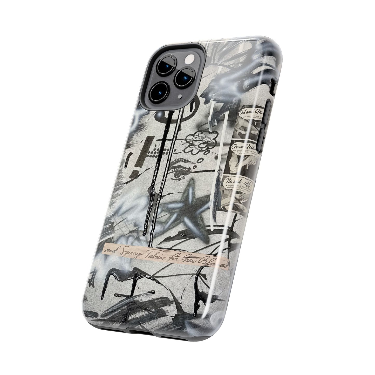 "monochrome mood" airbrush iPhone case