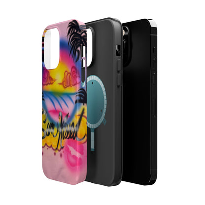 MagSafe "sunkissed" airbrush iPhone case