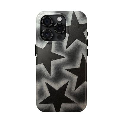 "chrome stars" airbrush iPhone case