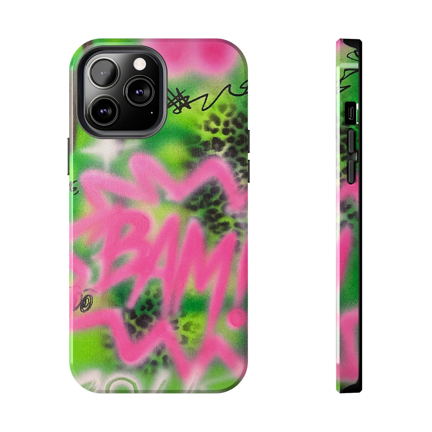 "BAM! pt. 2" airbrush iPhone case