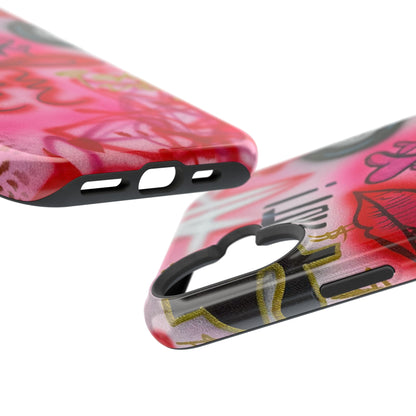 MagSafe "IT girl" airbrush iPhone case